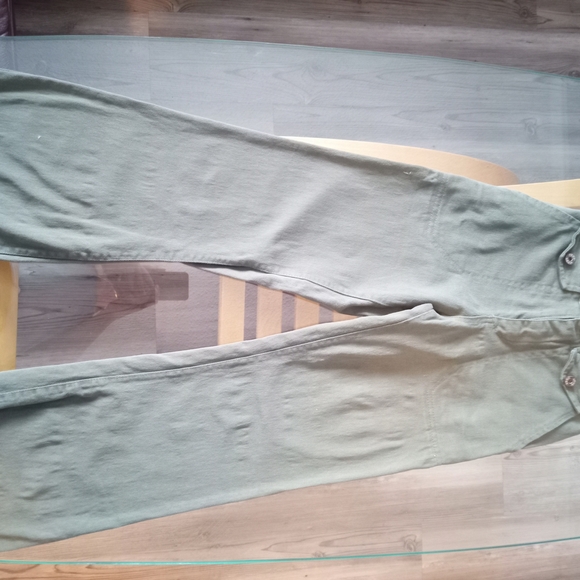 Olive Green Suzy D Casual Pants - Picture 3 of 5